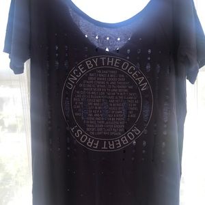 Sundry T shirt! Robert Frost Poem